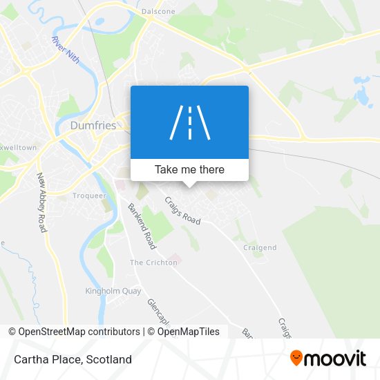 Cartha Place map