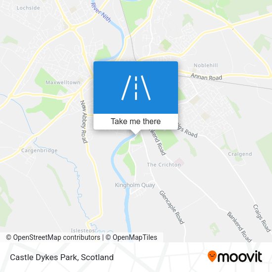 Castle Dykes Park map