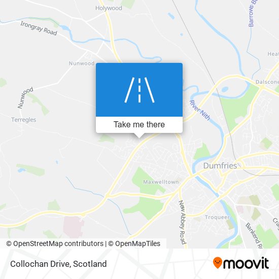 Collochan Drive map