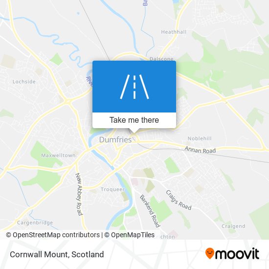 Cornwall Mount map