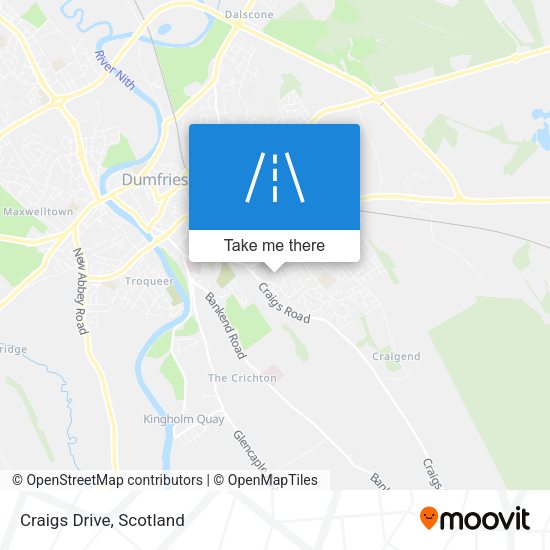 Craigs Drive map
