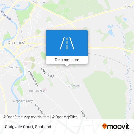 Craigvale Court map