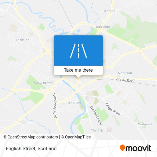 English Street map