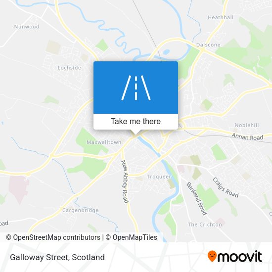 Galloway Street map