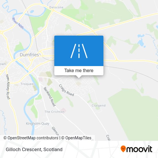 Gilloch Crescent map