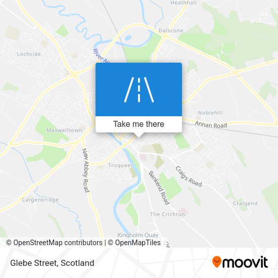 Glebe Street map