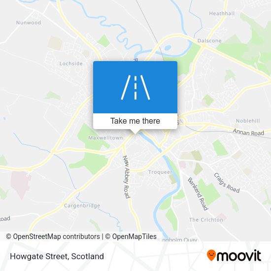 Howgate Street map