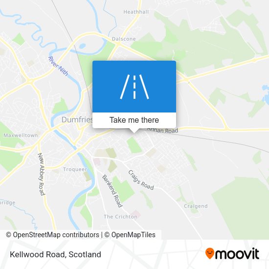 Kellwood Road map