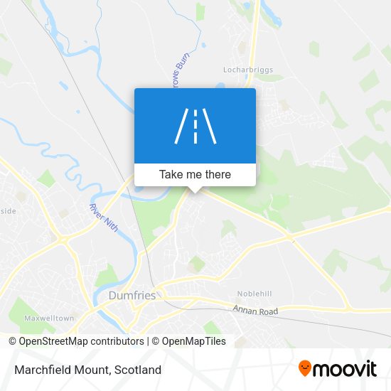 Marchfield Mount map