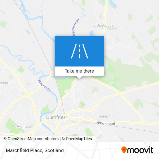 Marchfield Place map