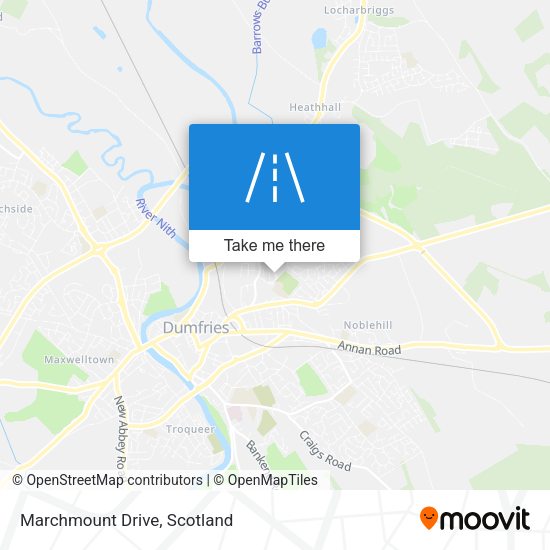 Marchmount Drive map