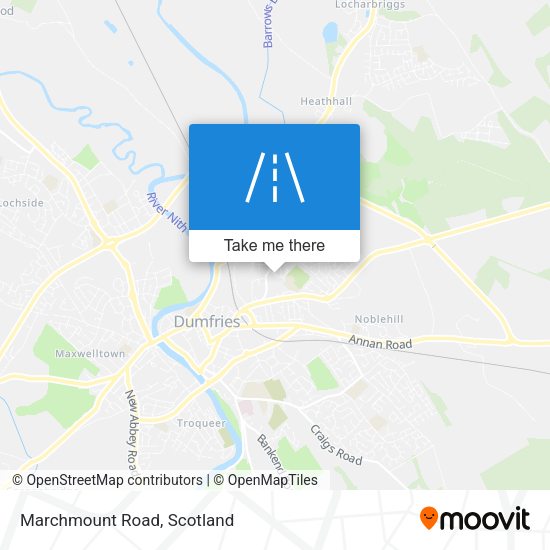 Marchmount Road map