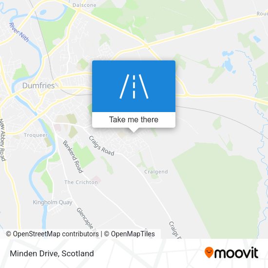 Minden Drive map