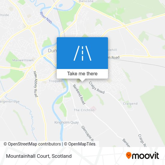 Mountainhall Court map