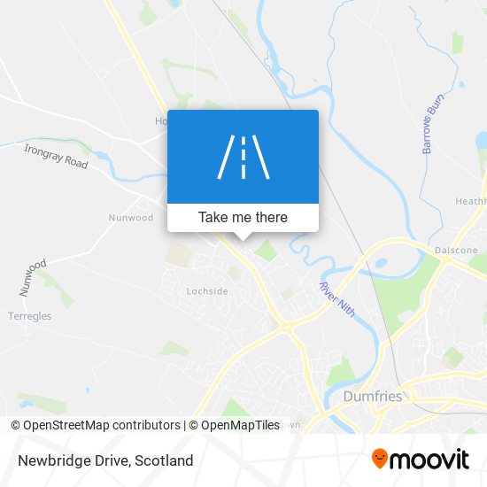 Newbridge Drive map