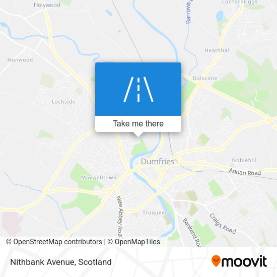 Nithbank Avenue map