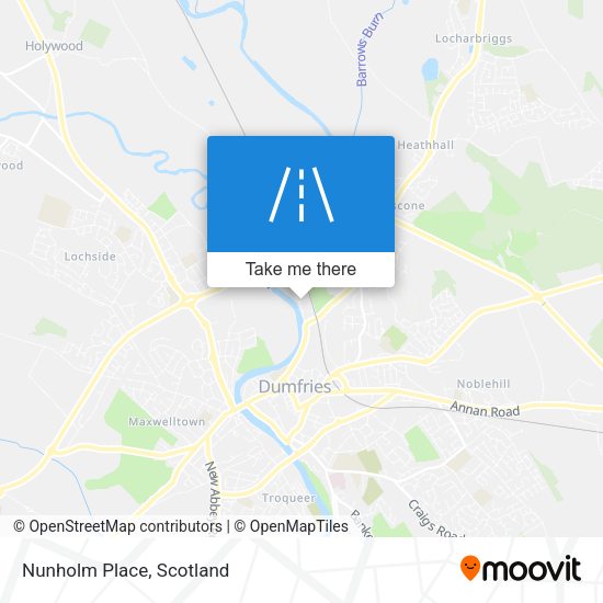 Nunholm Place map
