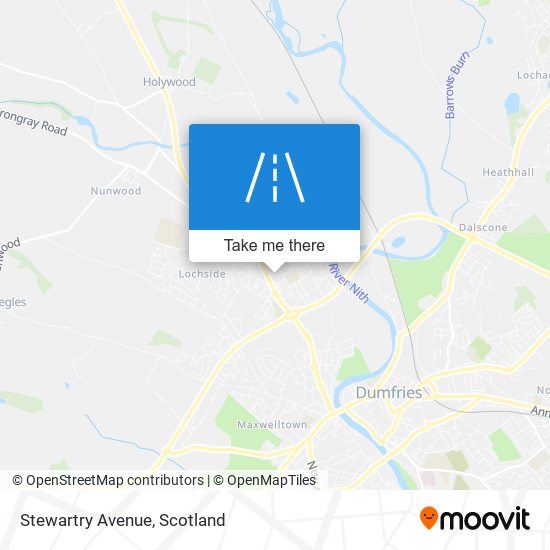 Stewartry  Avenue map