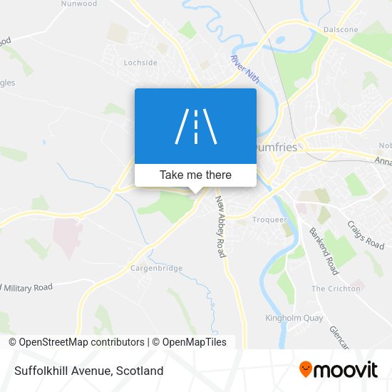 Suffolkhill Avenue map