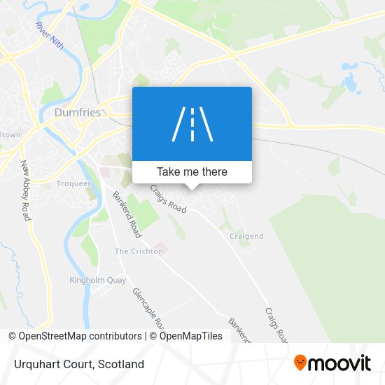 Urquhart Court map