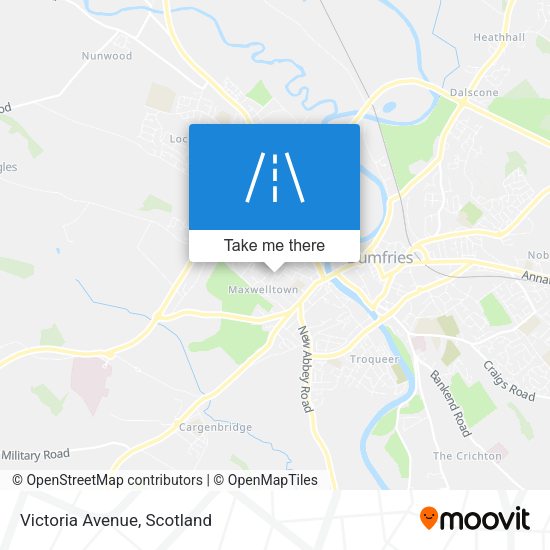 Victoria Avenue map