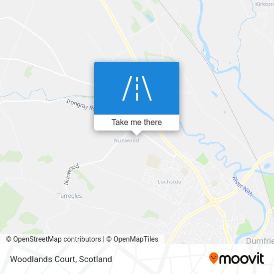 Woodlands Court map