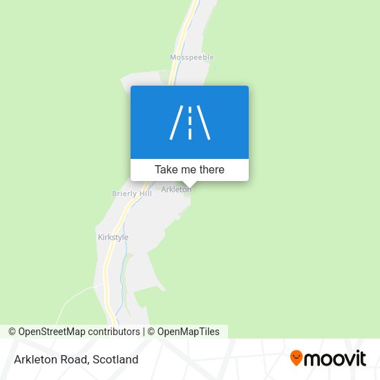 Arkleton Road map