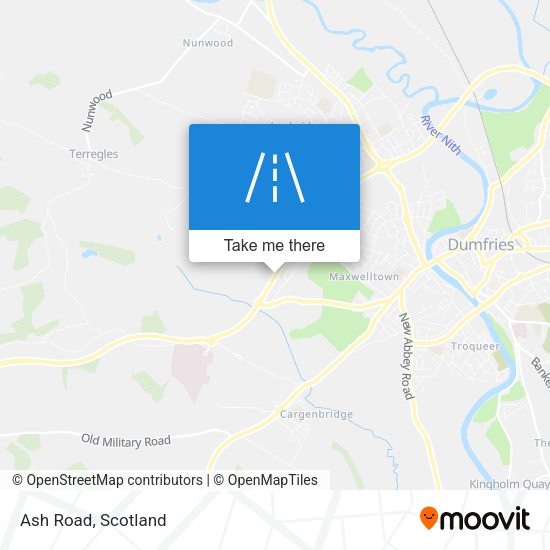 Ash Road map