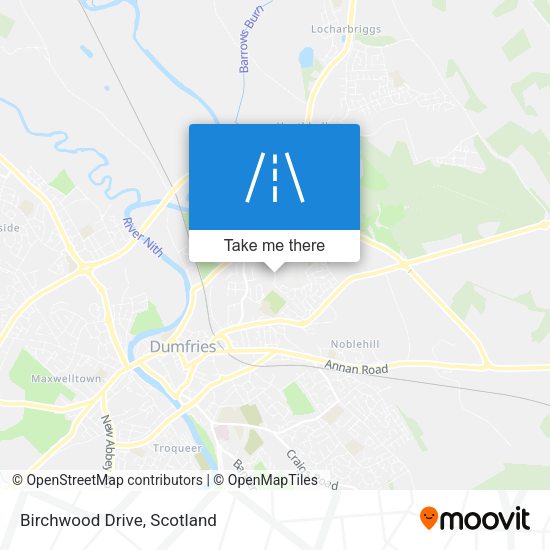 Birchwood Drive map