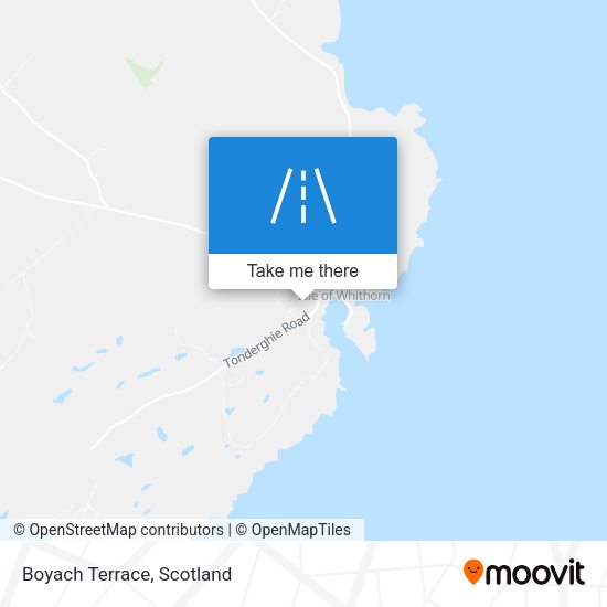 Boyach Terrace map