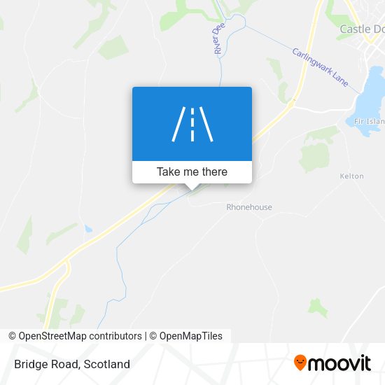 Bridge Road map
