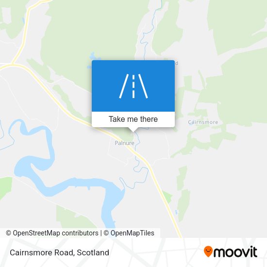 Cairnsmore Road map