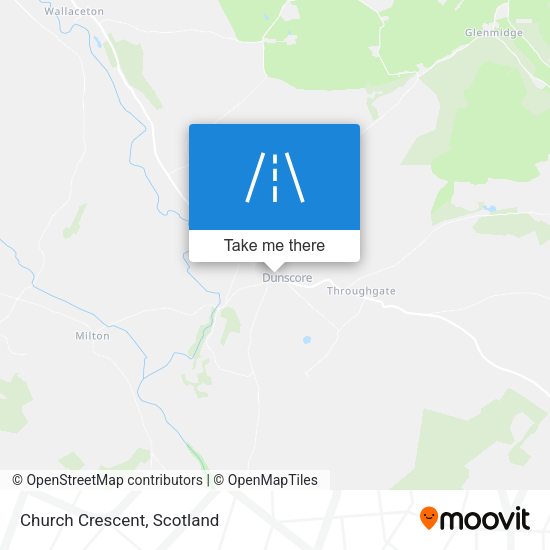 Church Crescent map