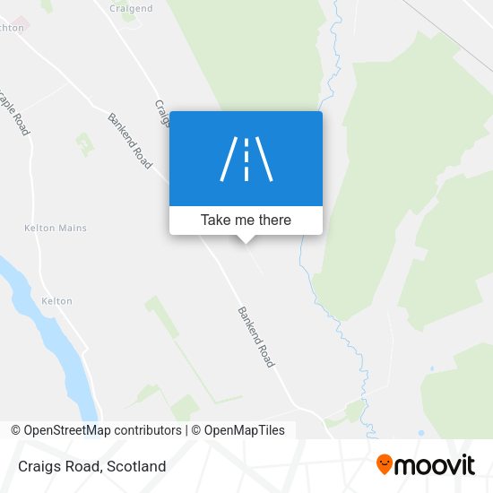 Craigs Road map