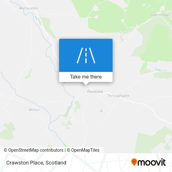 Crawston Place map