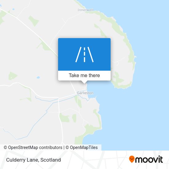 Culderry Lane map