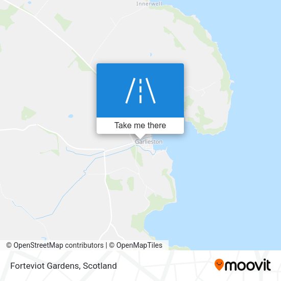 Forteviot Gardens map