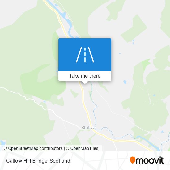 Gallow Hill Bridge map