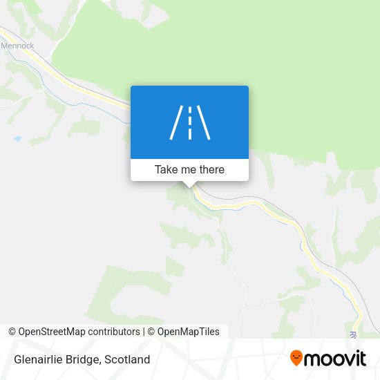 Glenairlie Bridge map