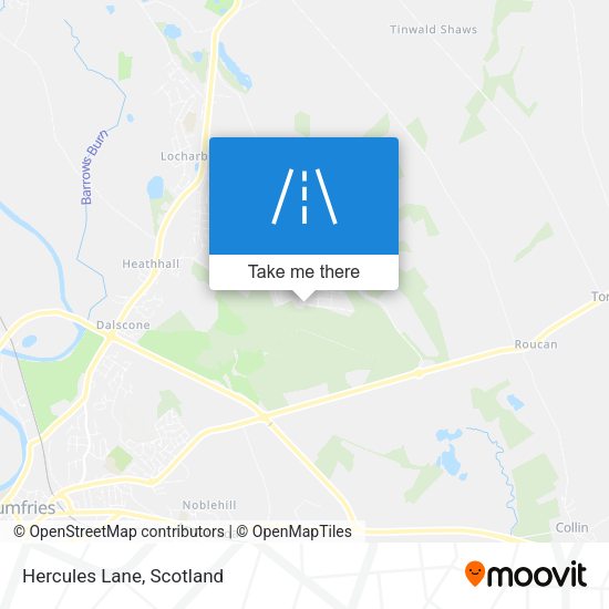 Hercules Lane map