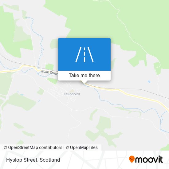 Hyslop Street map