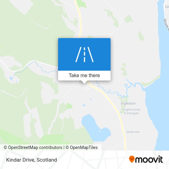 Kindar Drive map