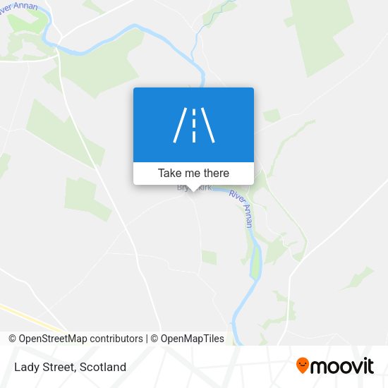 Lady Street map