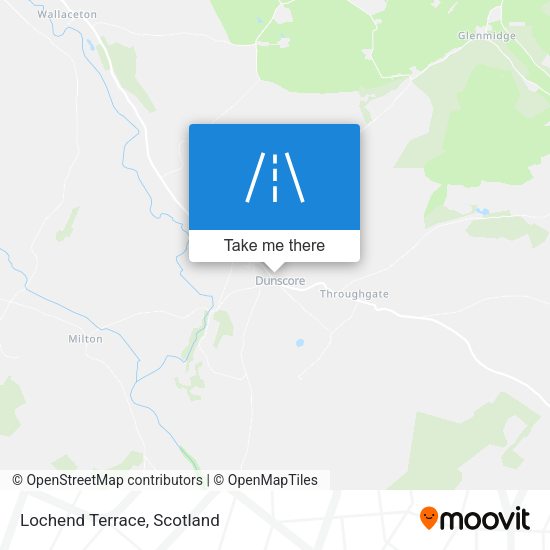 Lochend Terrace map