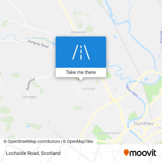 Lochside Road map