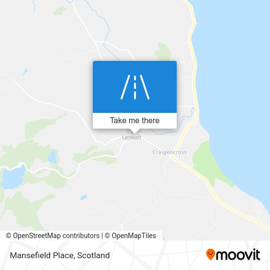 Mansefield Place map