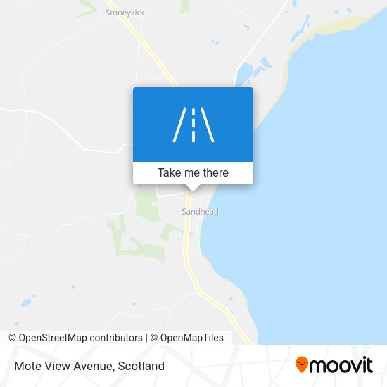 Mote View Avenue map