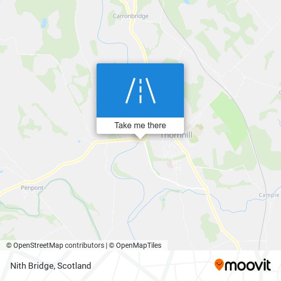 Nith Bridge map