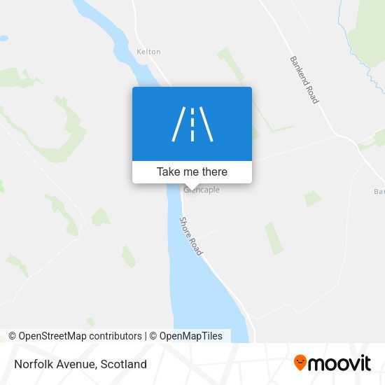 Norfolk Avenue map