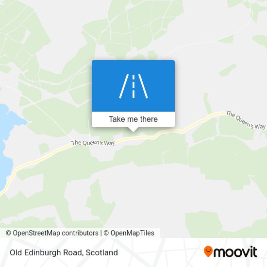 Old Edinburgh Road map